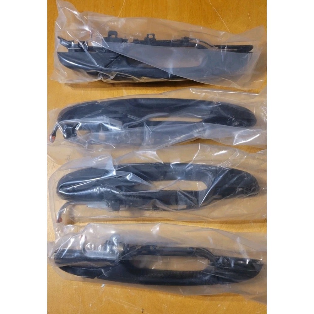 4x  Black Exterior Door Handle for Chevrolet Silverado GMC Front & Rear‎